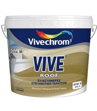 VIVECHROM VIVE ROOF ΕΛΑΣΤΟΜΕΡΕΣ ΜΟΝΩΤΙΚΟ ΤΑΡΑΤΣΩΝ 3L ΜΟΝΩΣΗ ΤΑΡΑΤΣΩΝ