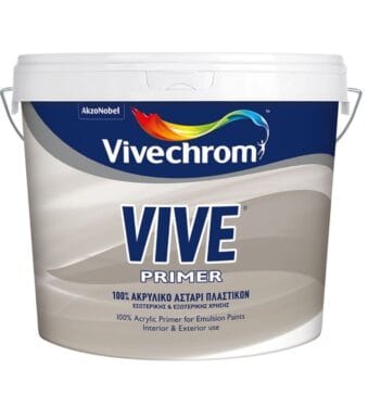 VIVE PRIMER Vivechrom. Ακρυ
λικό αστάρι νερού 10 Lt ΑΣΤΑΡΙΑ