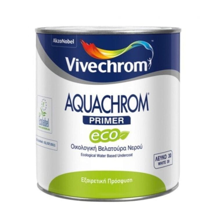 AQUACHROM PRIMER ECO VIVECHROM βελατουρα νερού 0.750ML ΧΡΩΜΑ - ΔΟΜΗΣΗ