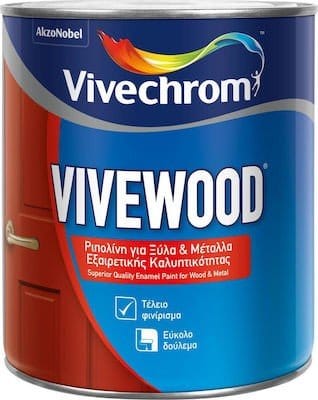 VIVECHROM VIVEWOOD ΡΙΠΟΛΙΝΗ ΞΥΛΩΝ ΚΑΙ ΜΕΤΑΛΛΩΝ 750ML ΧΡΩΜΑ - ΔΟΜΗΣΗ