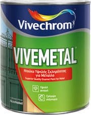 VIVECHROM VIVEMETAL ΝΤΟΥΚΟΧΡΩΜΑ ΜΕΤΑΛΛΩΝ 750ML ΧΡΩΜΑ - ΔΟΜΗΣΗ