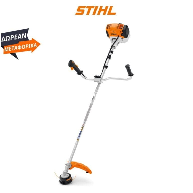 FS 131 STIHL ΒΕΝΖΙΝΟΚΙΝΗΤΟ ΧΟΡΤΟΚΟΠΤΙΚΟ + 2o ΚΟΠΤΙΚΟ ΜΑΧΑΙΡΙ ΔΕΝΔΡΥΛΛΙΩΝ STIHL