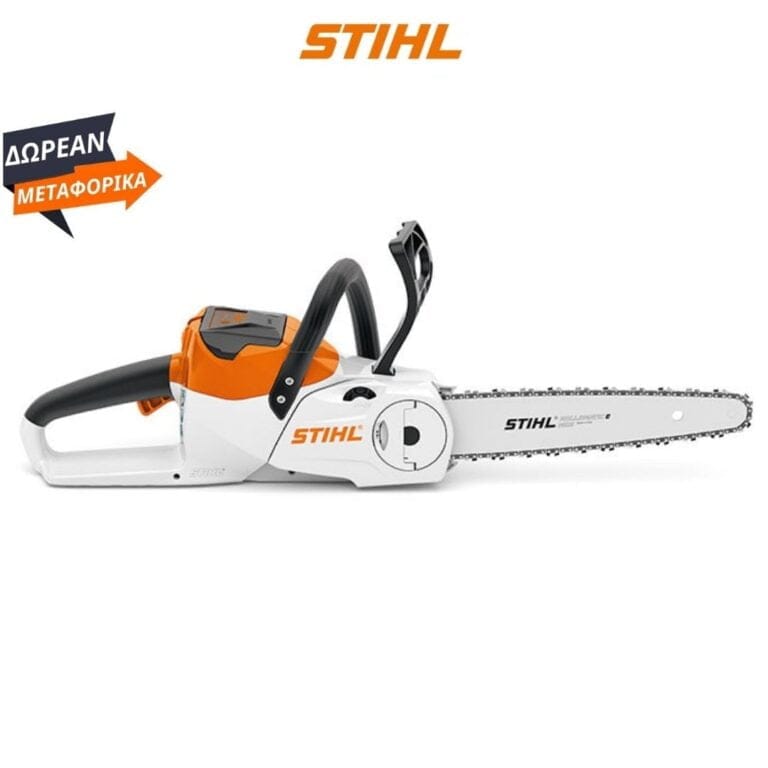 MSA 160 C-B STIHL ΕΠΑΝΑΦΟΡΤΙΖΟΜΕΝΟ ΑΛΥΣΟΠΡΙΟΝΟ ΧΩΡΙΣ ΜΠΑΤΑΡΙΑ ΚΑΙ ΦΟΡΤΙΣΤΗ με λάμα 30cm STIHL