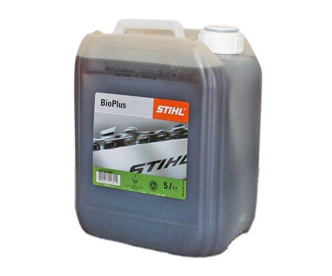 STIHL Λάδι αλυσίδας BioPlus, 5 l STIHL