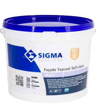 Sigmafaυade Topcoat Self-clean Matt 10L! Τής μεγαλύτερης εταιρείας στό κόσμο PPG ΧΡΩΜΑΤΑ