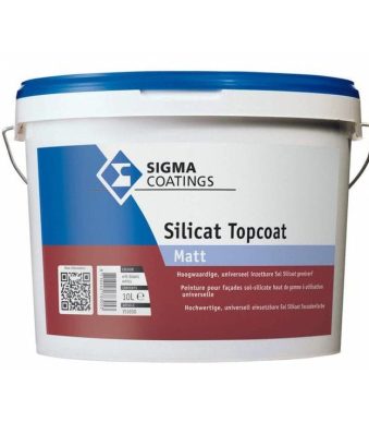 Sigma Silicat Topcoat Matt 10L ΧΡΩΜΑ - ΔΟΜΗΣΗ