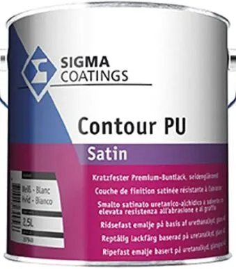 Sigma Contour PU Satin 2.5L COLORS