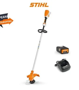 FSA 60 R STIHL Επαναφορτιζόμενο χορτοκοπτικό + μπαταρία AK 20 + φορτιστή AL101 STIHL