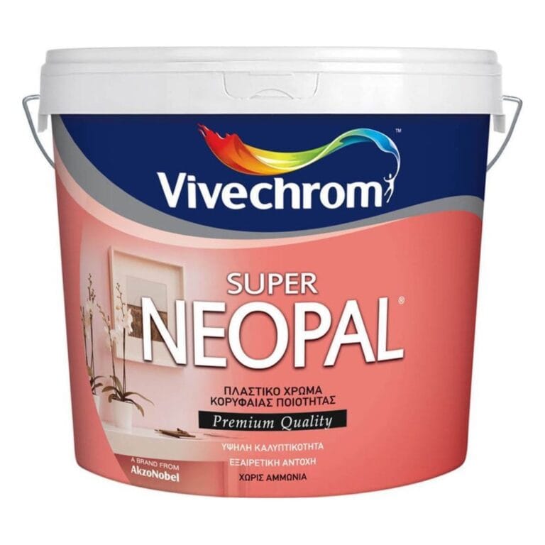 VIVECHROM SUPER NEOPAL ΠΛΑΣΤΙΚΟ ΧΡΩΜΑ ΥΨΗΛΗΣ ΠΟΙΟΤΗΤΑΣ 750ML ΧΡΩΜΑΤΑ