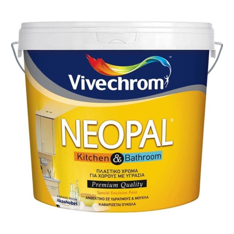 VIVECHROM NEOPAL KITCHEN & BATHROOM ΠΛΑΣΤΙΚΟ ΧΡΩΜΑ ΑΝΤΙΜΟΥΧΛΙΚΟ ΟΙΚΟΛΟΓΙΚΟ 750ML ΧΡΩΜΑ - ΔΟΜΗΣΗ