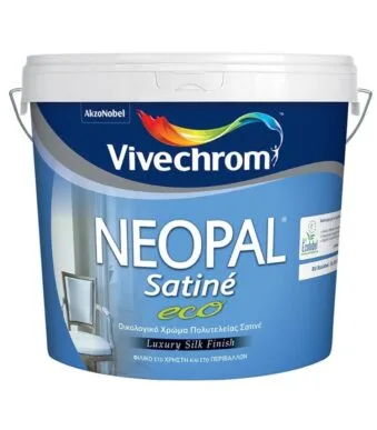 VIVECHROM NEOPAL SATINE ECO ΠΛΑΣΤΙΚΟ ΧΡΩΜΑ ΟΙΚΟΛΟΓΙΚΟ ΣΑΤΙΝΕ 1L ΧΡΩΜΑΤΑ