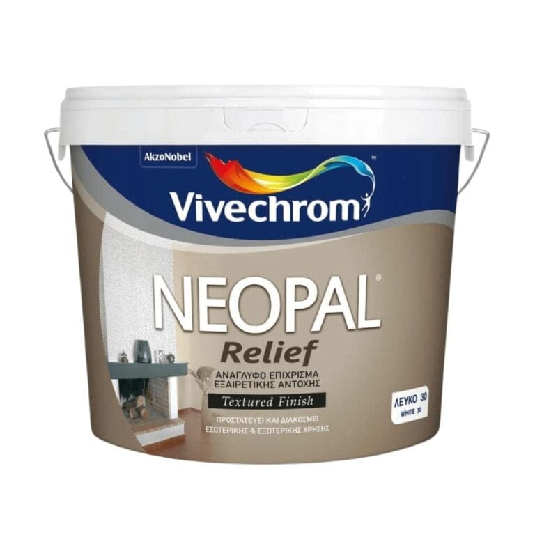 VIVECHROM NEOPAL RELIEF ΕΙΔΙΚΟ ΔΙΑΚΟΣΜΗΤΙΚΟ ΧΡΩΜΑ 5KG ΧΡΩΜΑΤΑ