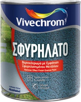 VIVECHROM ΣΦΥΡΗΛΑΤΟ ΒΕΡΝΙΚΟΧΡΩΜΑ 750ML ΧΡΩΜΑ - ΔΟΜΗΣΗ