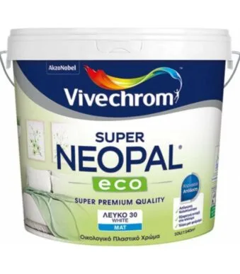 VIVECHROM SUPER NEOPAL ECO ΠΛΑΣΤΙΚΟ ΧΡΩΜΑ ΟΙΚΟΛΟΓΙΚΟ 3L ΧΡΩΜΑΤΑ