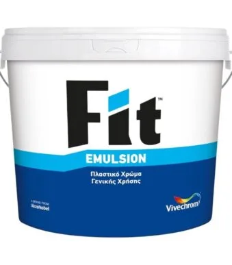 VIVECHROM FIT EMULSION ΠΛΑΣΤΙΚΟ ΧΡΩΜΑ ΓΕΝΙΚΗΣ ΧΡΗΣΗΣ 9L ΧΡΩΜΑΤΑ