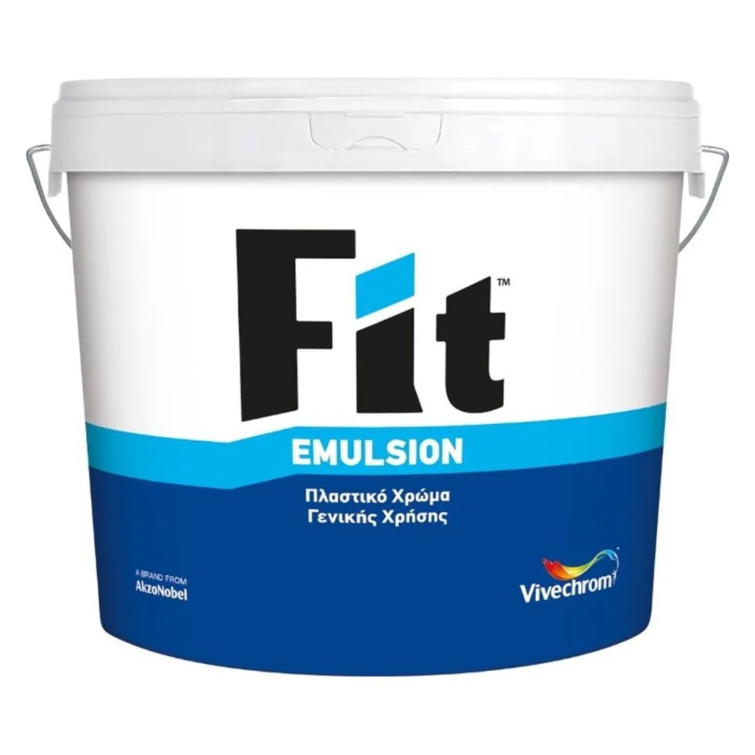 VIVECHROM FIT EMULSION ΠΛΑΣΤΙΚΟ ΧΡΩΜΑ ΓΕΝΙΚΗΣ ΧΡΗΣΗΣ 9L ΧΡΩΜΑΤΑ