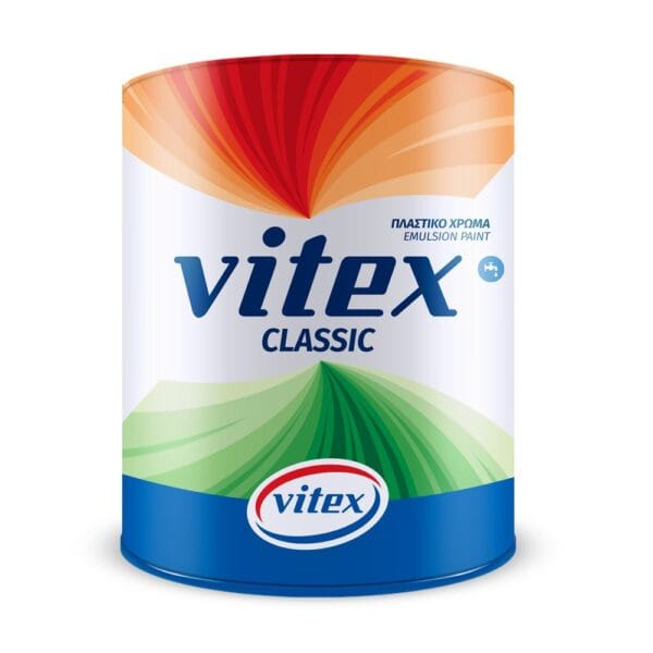 VITEX CLASSIC ΠΛΑΣΤΙΚΟ ΧΡΩΜΑ ΥΨΗΛΗΣ ΠΟΙΟΤΗΤΑΣ ΜΑΤ 3L COLORS