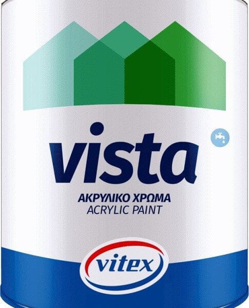 VITEX VISTA ΑΚΡΥΛΙΚΟ ΧΡΩΜΑ ΓΕΝΙΚΗΣ ΧΡΗΣΗΣ 9L ΧΡΩΜΑΤΑ