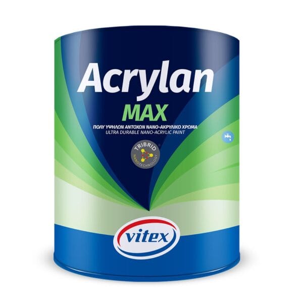 VITEX ACRYLAN ELASTIC ΑΚΡΥΛΙΚΟ ΧΡΩΜΑ ΑΔΙΑΒΡΟΧΟ ΕΛΑΣΤΟΜΕΡΕΣ ΜΟΝΩΤΙΚΟ 3L COLORS