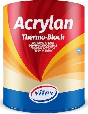 VITEX ACRYLAN THERMOBLOCK ΑΚΡΥΛΙΚΟ ΧΡΩΜΑ ΘΕΡΜΟΜΟΝΩΤΙΚΟ 3LT COLORS