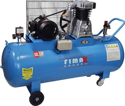 Fimax Τριφασικό Κομπρεσέρ Αέρος με Ισχύ 5.5hp και Αεροφυλάκιο 300lt BIOMHXANIKA