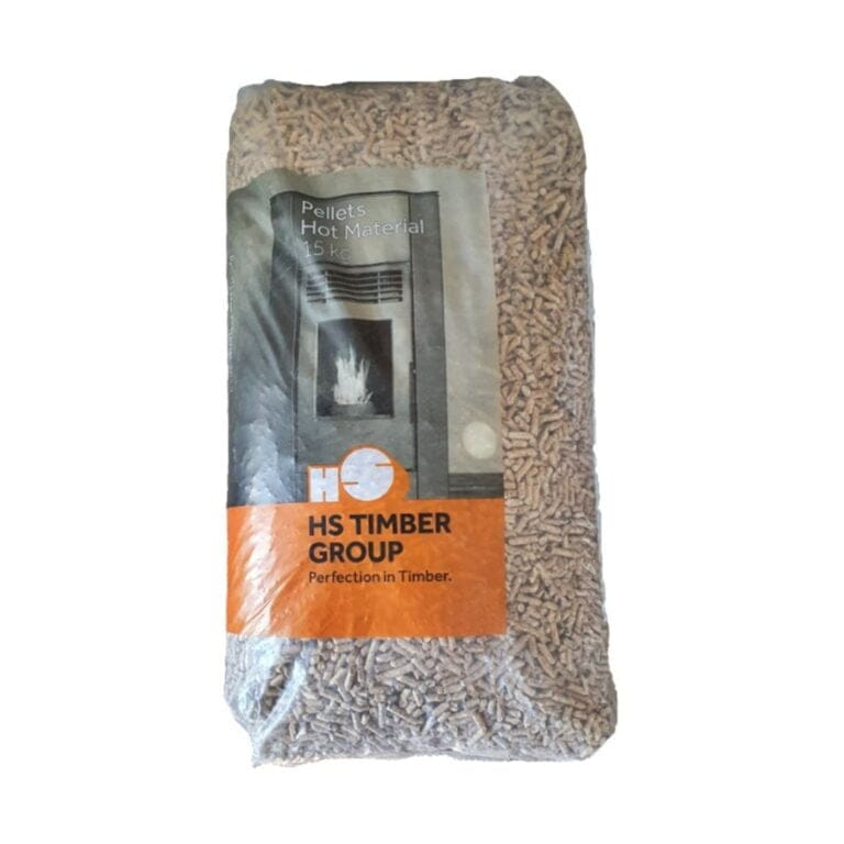 PELLET Schweighofer Hot Material ΛΕΥΚΟ Α1 (15kg) PELLET - ΜΠΡΙΚΕΤΕΣ