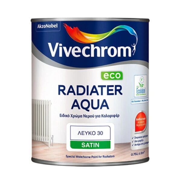 VIVECHROM RADIATER AQUA ΧΡΩΜΑ ΚΑΛΟΡΙΦΕΡ ΝΕΡΟΥ 750ML COLORS