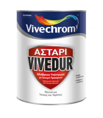 VIVECHROM VIVEDUR ΑΔΙΑΒΡΟΧΟ ΑΣΤΑΡΙ ΔΙΑΛΥΤΟΥ 5L ΑΣΤΑΡΙΑ