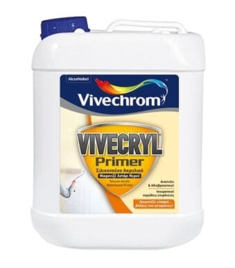 VIVECHROM VIVECRYL PRIMER ΣΙΛΙΚΟΝΟΥΧΟ ΑΚΡΥΛΙΚΟ ΑΣΤΑΡΙ ΜΙΚΡΟΝΙΖΕ 5L PRIMERS