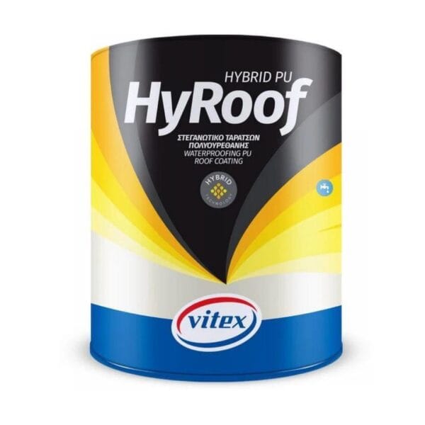 VITEX HYROOF HYBRID PU ΥΒΡΙΔΙΚΟ ΕΛΑΣΤΟΜΕΡΕΣ ΜΟΝΩΤΙΚΟ ΤΑΡΑΤΣΩΝ ΝΕΑΣ ΤΕΧΝΟΛΟΓΙΑΣ 750ML ROOF INSULATION