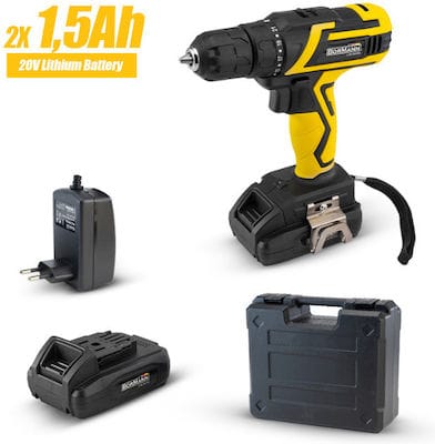 Bormann BCD2400 Δραπανοκατσάβιδο Μπαταρίας 20V 1×1.5Ah DRILL SCREWDRIVERS