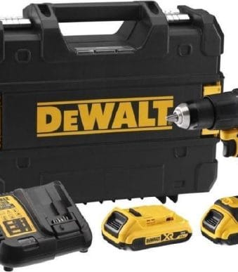 Dewalt Κρουστικό Δραπανοκατσάβιδο Μπαταρίας Brushless 18V 2x2Ah ΔΡΑΠΑΝΟΚΑΤΣΑΒΙΔΑ