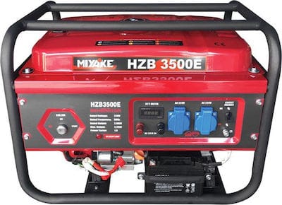 Miyake HZB3500E Γεννήτρια Βενζίνης Τετράχρονη με Μίζα και Μέγιστη Ισχύ 3kVA GENERATORS