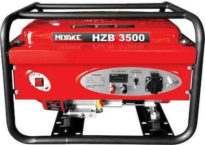 Miyake HZB3500 Γεννήτρια Βενζίνης Τετράχρονη με Μίζα και Μέγιστη Ισχύ 3kVA ΓΕΝΝΗΤΡΙΕΣ - ΑΝΤΛΙΕΣ