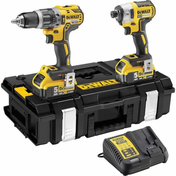 Dewalt Κρουστικό Δραπανοκατσάβιδο Μπαταρίας Brushless 18V 2×1.5Ah DRILL SCREWDRIVERS