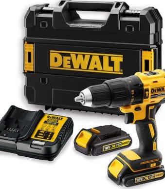 Dewalt Κρουστικό Δραπανοκατσάβιδο Μπαταρίας Brushless 18V 2×1.5Ah DRILL SCREWDRIVERS