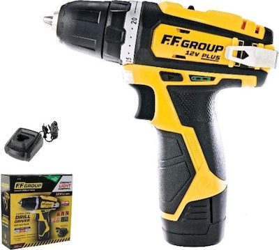 F.F. Group CDD 12V Plus Δραπανοκατσάβιδο Μπαταρίας 12V 41304 DRILL SCREWDRIVERS