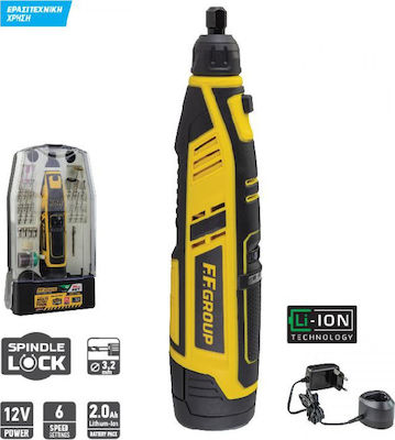 F.F. Group CDD 12V Plus Δραπανοκατσάβιδο Μπαταρίας 12V 41304 DRILL SCREWDRIVERS