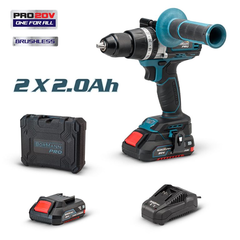 BORMANN Pro BBP5140 Δραπ/βιδο Κρουστικό Brushless Pro DRILL SCREWDRIVERS