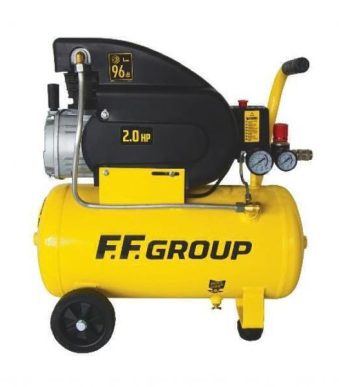 F.F. Group AC-D 224 Easy Μονοφασικό Κομπρεσέρ Αέρος με Ισχύ 2hp και Αεροφυλάκιο 24lt ΜΗΧΑΝΗΜΑΤΑ