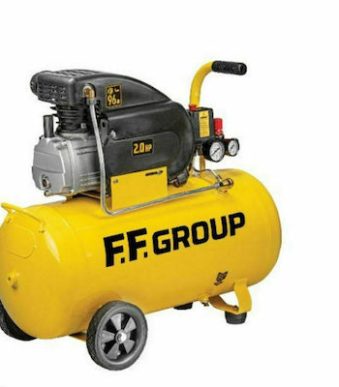 F.F. Group AC-D 250 Easy Μονοφασικό Κομπρεσέρ Αέρος με Ισχύ 2hp και Αεροφυλάκιο 50lt ΜΗΧΑΝΗΜΑΤΑ