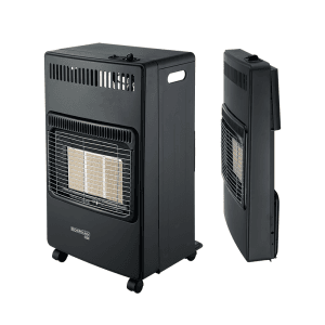 BORMANN Elite BGH4100 Θερμάστρα Υγραερίου 4200W,Mαύρη,Αναδιπλούμενη με Προστασία Ανατροπής