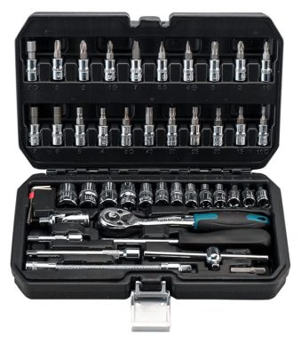 BORMANN Pro BHT5100 Καρυδάκια 1/4” 46τεμ TOOLS