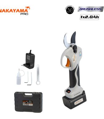 NAKAYAMA Pro EC1350 Ψαλίδι Κλάδου Μπαταρίας 16.8V, Brushless,Προοδευτική Κοπή 0-25/0-32mm,740gr ΨΑΛΙΔΙΑ ΚΛΑΔΕΜΑΤΟΣ ΜΠΑΤΑΡΙΑΣ