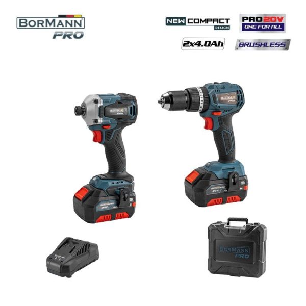 BORMANN Pro BBP5130 Γωνιακός Τροχός Brushless 20V 125mm & Μπαταρία 4Ah ANGLE WHEELS