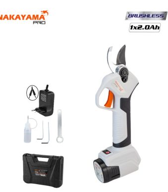 NAKAYAMA Pro EC1300 Ψαλίδι Κλάδου Μπαταρίας 16.8V,Brushless,Κοπή 0-22/0-28mm,690gr,Μπαταρία 2Ah ΨΑΛΙΔΙΑ ΚΛΑΔΕΜΑΤΟΣ ΜΠΑΤΑΡΙΑΣ