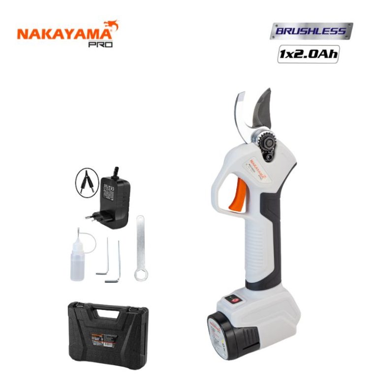 NAKAYAMA Pro EC1300 Ψαλίδι Κλάδου Μπαταρίας 16.8V,Brushless,Κοπή 0-22/0-28mm,690gr,Μπαταρία 2Ah ΨΑΛΙΔΙΑ ΚΛΑΔΕΜΑΤΟΣ ΜΠΑΤΑΡΙΑΣ